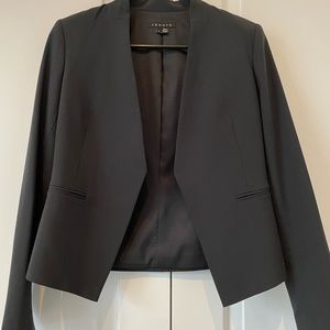 Theory Lanai Blazer Black size 4